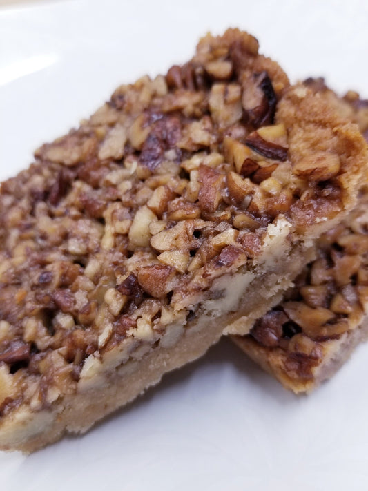 Keto Pecan Pie Bars, Sugar Free, Gluten Free, Diabetic, Ketogenic, No Eggs