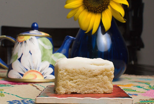 Keto Luscious Lemon Creme Cake, Sugar-Free, Low Carb, Gluten Free, Diabetic