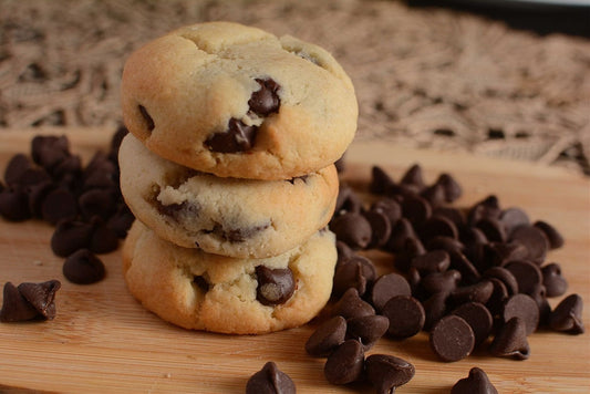 Keto CHEWY Chocolate Chip Cookies Sugar Free, Low Carb Cookies, Gluten Free Cookies, Diabetic Cookies, Keto Cookies, Ketogenic Cookies