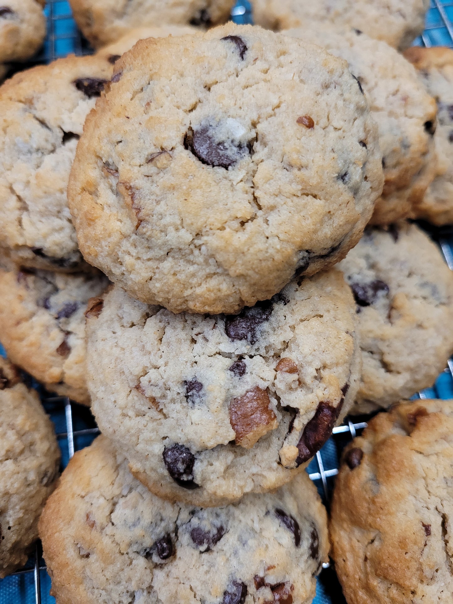 Keto Cowboy Cookies Sugar Free, Low Carb Cookies, Gluten Free Cookies, Diabetic Cookies, Keto Cookies with Monkfruit