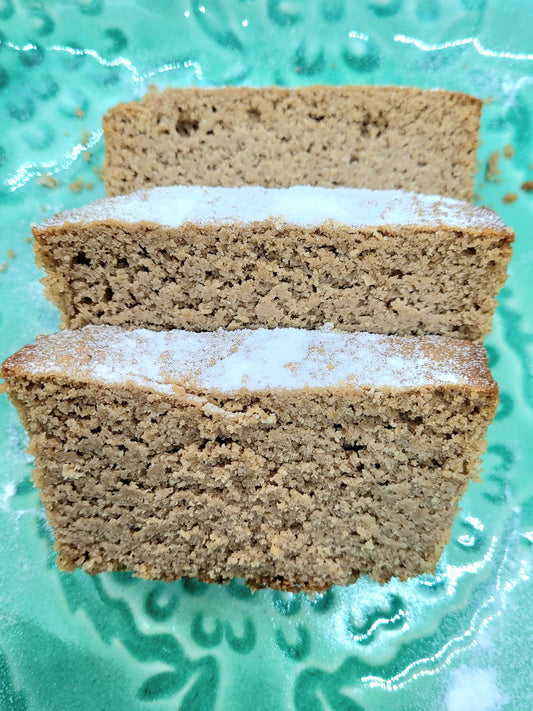 Keto Gingerbread Pound Cake, Sugar Free, Low Carb, Gluten Free, Diabetic