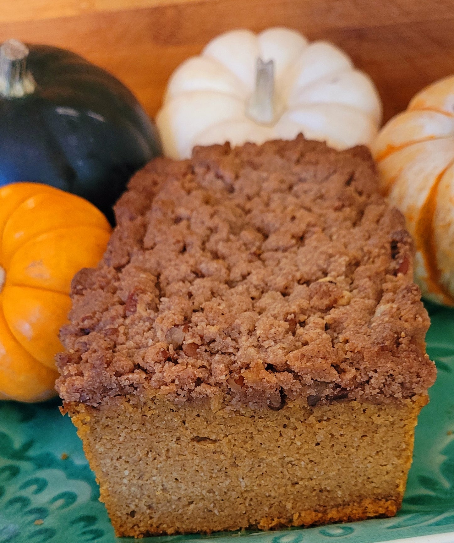 Keto Pumpkin Coffee Cake, Sugar-Free, Gluten-Free, Diabetic Friendly