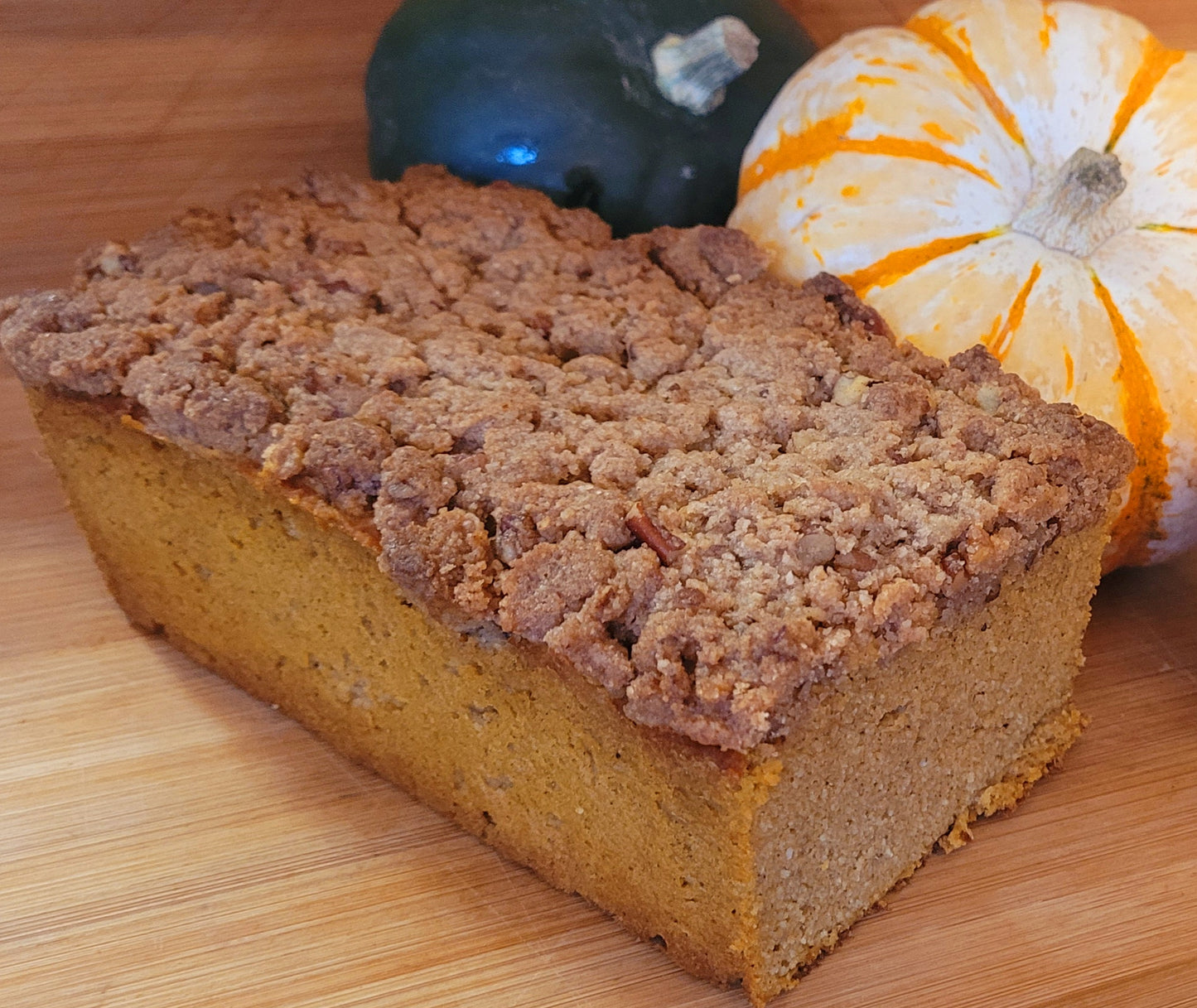 Keto Pumpkin Coffee Cake, Sugar-Free, Gluten-Free, Diabetic Friendly