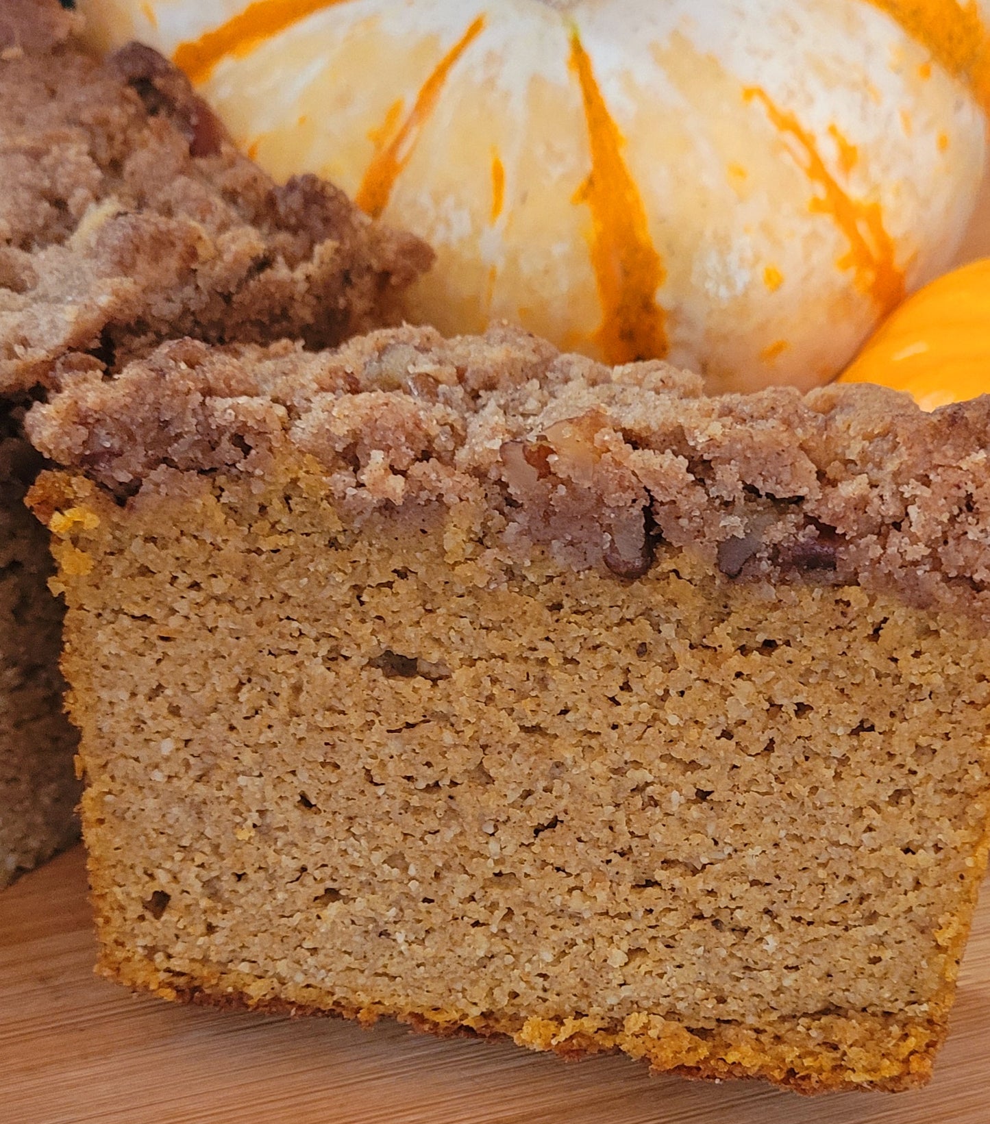 Keto Pumpkin Coffee Cake, Sugar-Free, Gluten-Free, Diabetic Friendly